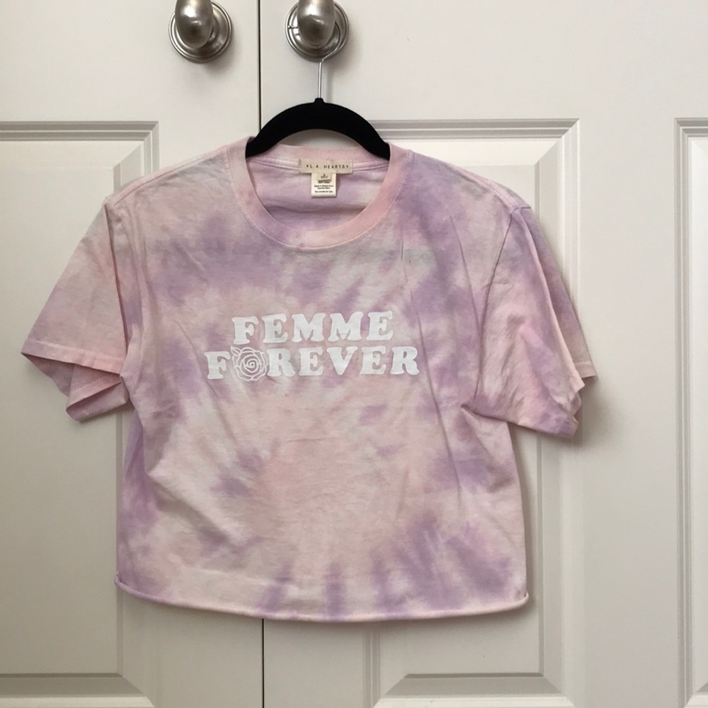 LA Hearts Tye Dye Tee